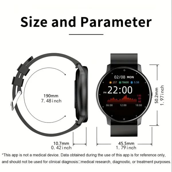 Nuevos relojes inteligentes multifuncionales para hombres y mujeres - Image 4
