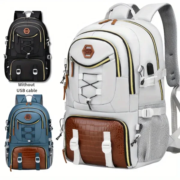 WEIXIER Nuevo Mochila de Moda Multifuncional - Image 3