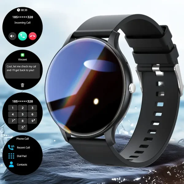 Reloj inteligente GWENLAND 3.71cm HD con pantalla táctil