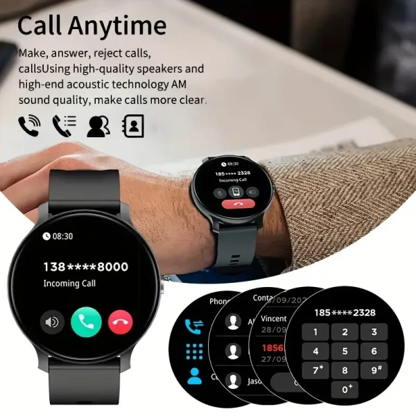 Reloj inteligente GWENLAND 3.71cm HD con pantalla táctil - Image 2