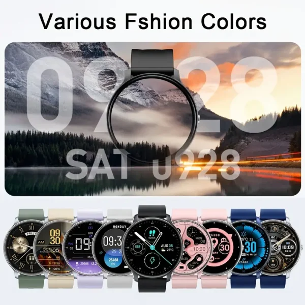 Reloj inteligente GWENLAND 3.71cm HD con pantalla táctil - Image 3