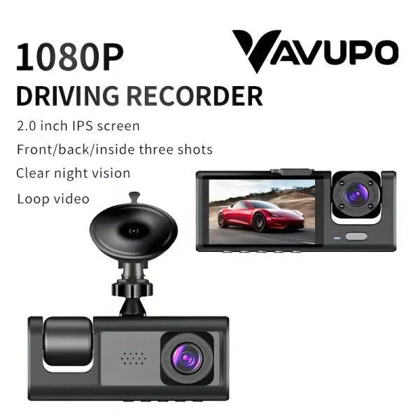 Vavupo Cámara de Coche 1080P para Autos - Image 2
