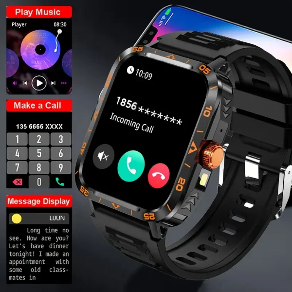 Reloj Inteligente 2024, Impermeable IP67, Pantalla LED - Image 2