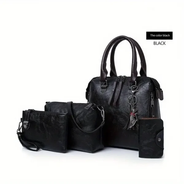 Conjunto de bolsa de hombro y tote de mujer de inspiración - Image 3
