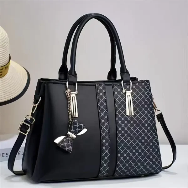 Chic Wo's Bolso Tote de Gran Capacidad - Diseño a Cuadros