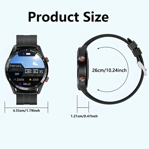 ChiBear Reloj Inteligente para Hombres Impermeable IP67 - Image 4