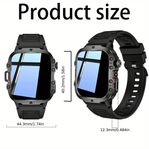 Reloj Inteligente, Pantalla táctil completa de 4,65 cm - Image 4