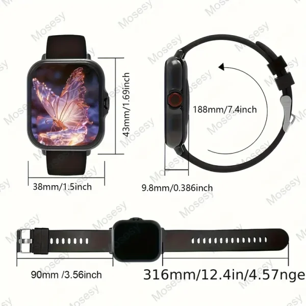 Reloj inteligente para hombre, reloj deportivo para hombre - Image 4