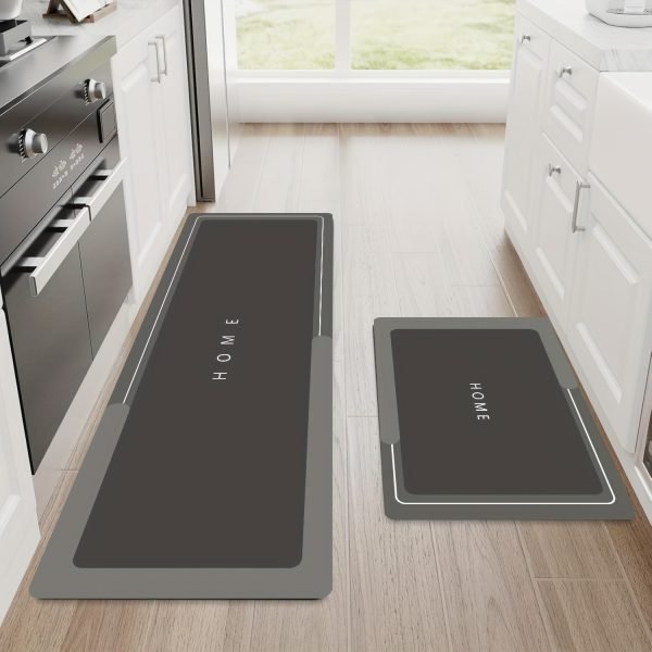 Juego de Alfombrillas Absorbentes de Diatomita de Dos Piezas, Antideslizantes y Fáciles de Limpiar y Lavables, Adecuadas para Cocina, Entrada de la Cocina, Puerta del Baño, etc - Image 7