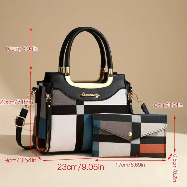 Bolso de mano y bandolera elegante para mujer - Image 4
