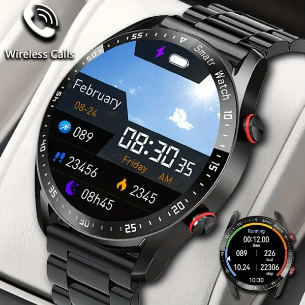 ChiBear Reloj Inteligente para Hombres Impermeable IP67