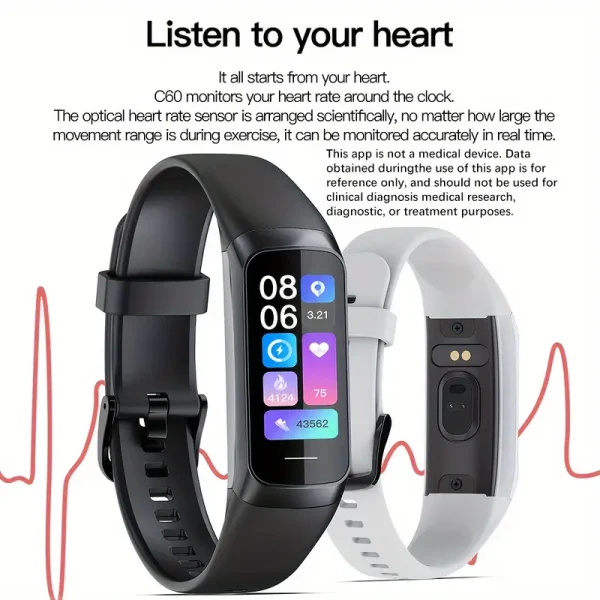 Nuevo reloj inteligente de 1,1 pulgadas con pantalla táctil completa - Image 3