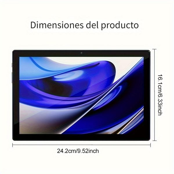 Tablet de 10.1 Pulgadas con Sistema Operativo Android 14, Tableta 2 en 1 con Teclado, Ratón, Funda, Estilete, 128GB ROM 12GB 4GB+8GB RAM Ampliable, Doble Cámara, Procesador de Ocho Núcleos, Pantalla Táctil IPS Alta Definición 1280*800, GMS Tab, Wi-Fi 5G y 6, Google, Tableta - Image 2