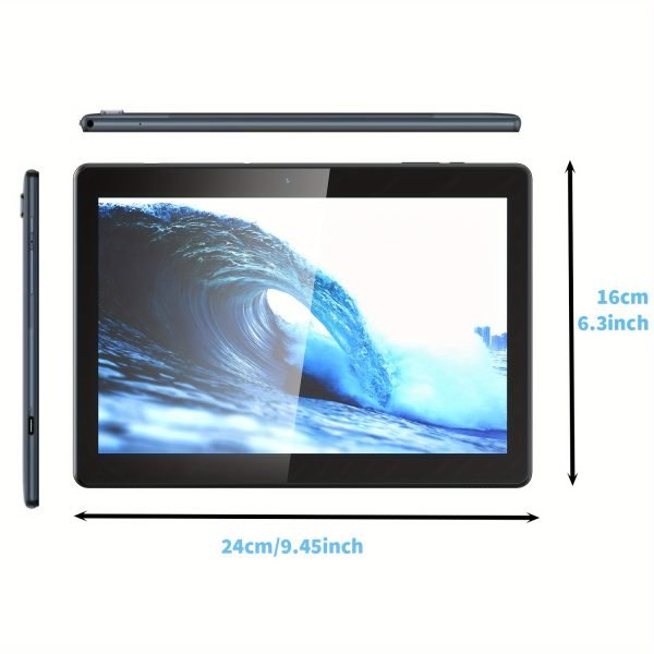 Tableta Android Relndoo con teclado, Android 14, almacenamiento de 128GB, RAM expandida de 6GB+6GB, tableta 2 en 1, tableta de 10,1 pulgadas con estuche, ratón, estilográfico, 1280x800IPS, inalámbrica 2.4G/5G, tipo C (sin adaptador), tableta, pad - Image 2