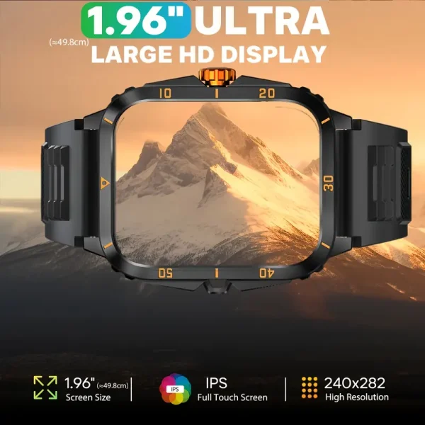 Reloj inteligente JELLOO de pantalla grande con más de 100 modos - Image 3