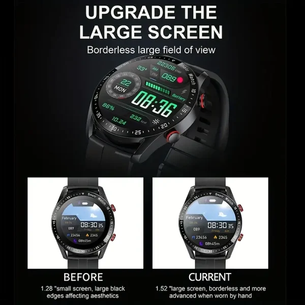 ChiBear Reloj Inteligente para Hombres Impermeable IP67 - Image 3