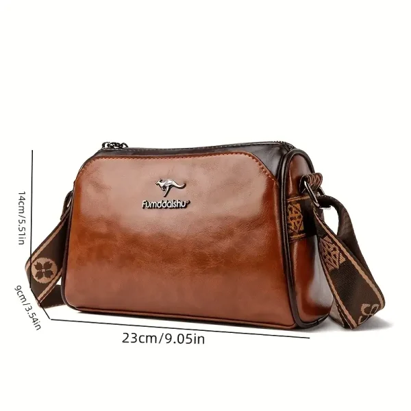 1pc Bolso Bandolera Elegante de Estilo Vintage - Image 3