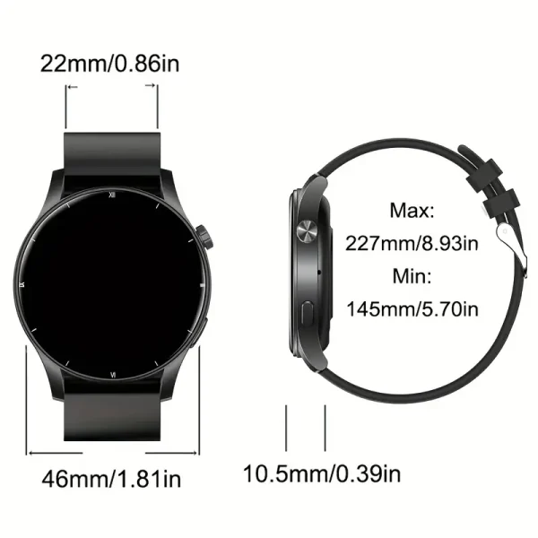 COIUSOR 3.53cm Reloj Inteligente con Pantalla de Alta Definición - Image 4