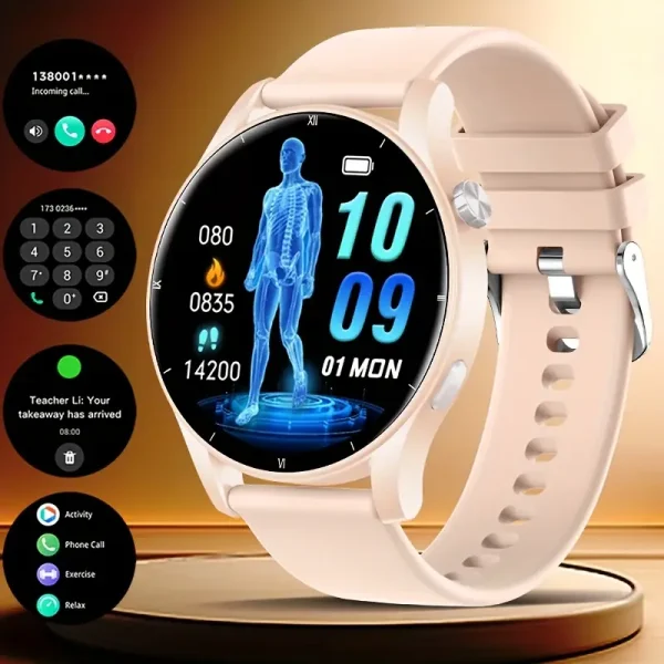 COIUSOR 3.53cm Reloj Inteligente con Pantalla de Alta Definición