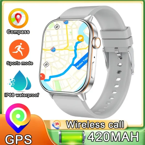 Reloj inteligente con GPS incorporado de moda 2025