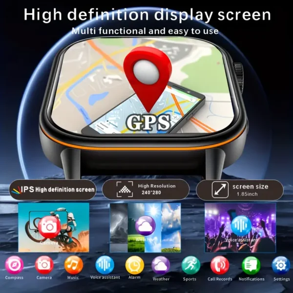 Reloj inteligente con GPS incorporado de moda 2025 - Image 3